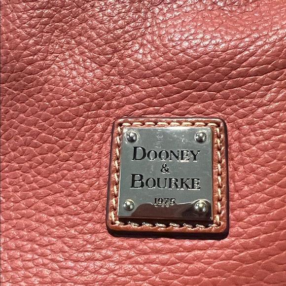 Dooney & Bourke Pebble Leather Satchel + Matching Pouch - Picture 11 of 11